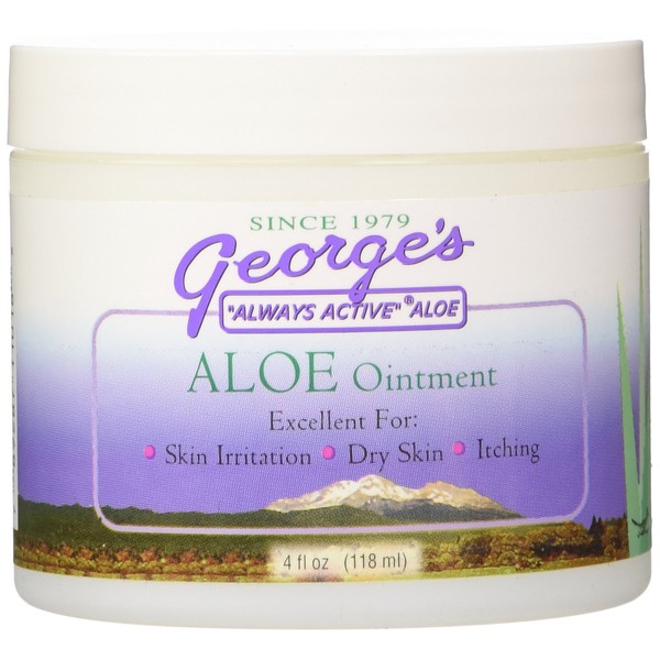 George's Aloe Vera Ointment, 4 Ounce