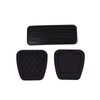 46545-SH3-000 17816-SK7-000 Accelerator/Brake/Clutch Pedal Pads Set Compatible with 90-00 Honda