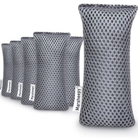 Marsheepy 6 Pack Shoe Odor Eliminator Bags, Boxing Glove Deodorizer, Absorbs Stink and Moisture, Grey Stick Odor Absorbers for Shoes, Gloves, and Sports Gear