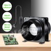 Moonjor 100 mm Axial Duct Fan, 119 m³/h Extractor Fan