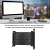 PCIE 4.0 X16 Extender 90 Degree 26GB/s 3.9in Long Gold