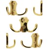 FUXXER® Classic Coat Hooks, Clothes Hooks, Double Hooks, Kitchen Hooks,