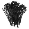 sourcing map 50pcs Push Mount Cable Zip Tie 8.3" x