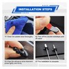 ZIMISI Car Cable Clips, Strong Adhesive Cord Holder Cable Line
