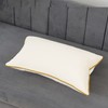 Avigers 12 x 20 Inches White Solid Cushion Case Luxury