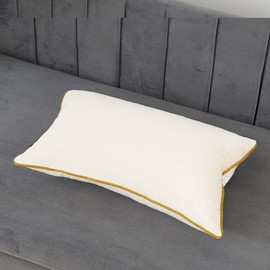 Avigers 12 x 20 Inches White Solid Cushion Case Luxury Modern Home Decor Lumbar Throw Pillow Cover Decorative Pillow for Couch Living Room Bedroom Car 30 x 50cm