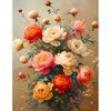 DPIDEA Flower Diamond Painting Pictures for Adults Beginners, 5D Diamond