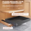 Seinloes 2 Pack Expandable Pull Out Cabinet Organizer 16.5"Deep With