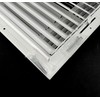 HBW 12"x 12" (Duct Opening Size) 4-Way Stamped Face Steel