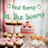 Pre-Strung Last Romp in The Swamp Banner, Glitter Green Bachelorette