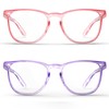 MEIGIX Stylish Safety Glasses, Clear Anti-Fog Anti-Scratch Protective Glasses For