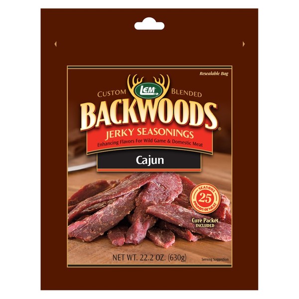 LEM Backwoods Cajun Seasoning with Cure Packet
