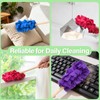 WRINGKIT 15 Pieces Reusable Duster Refill, 360° Heavy Duty Fleece