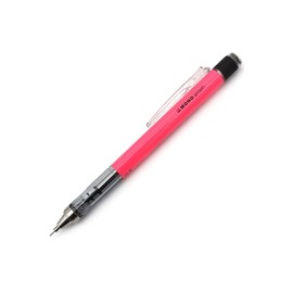 Tombow Mechanical pencil MONO graph 07 neon pink - 0.7 mm line width, HB, integrated refillable eraser [SH-MG83-R7]