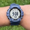 Casio AE1500WH-2A Digital Blue Stap Unisex Adult Watch, Black Dial,