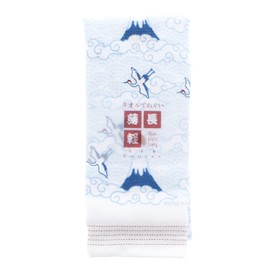 Imabari Towel, Face Towel, Fugoyomi, 13.0 x 39.4 inches (33 x 100 cm)