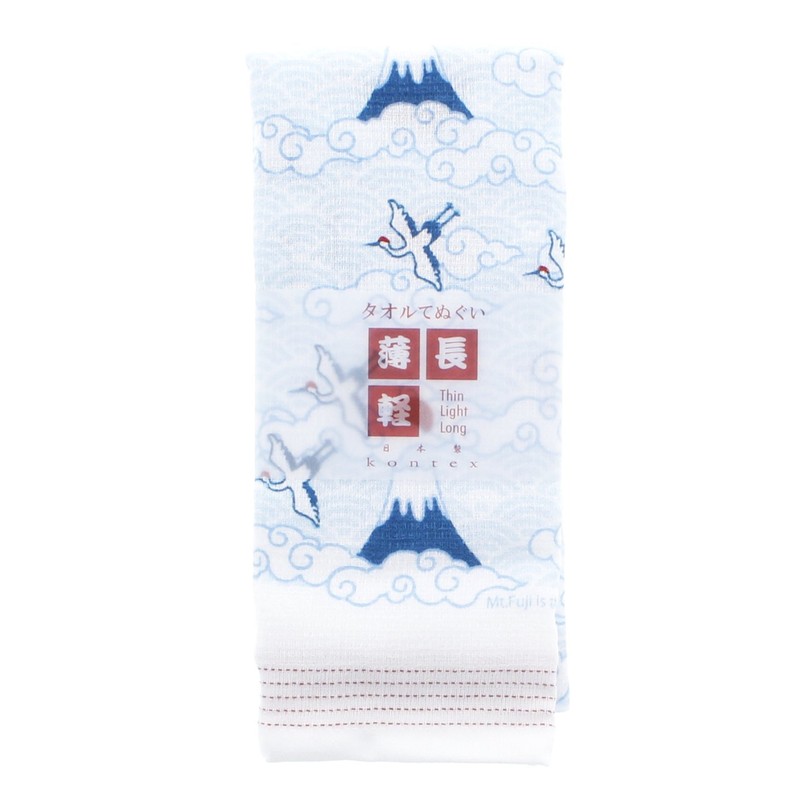 Imabari Towel, Face Towel, Fugoyomi, 13.0 x 39.4 inches (33