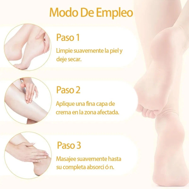 Crema Para Pies Con 60% Urea Y 2% Ácido Salicílico