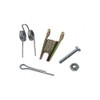 Latch Kit , Steel, 1-29/32 in., 5/8 in.