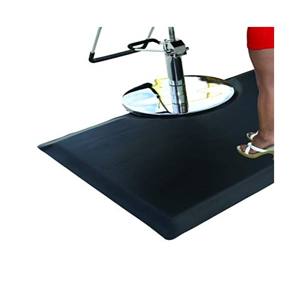 Rhino Mats, Vegas Heel-Proof Salon Mat, Vinyl, Rectangle, 3' Width