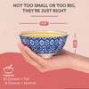 Annovero 10 Oz Ice Cream Bowls - Small Bowl for