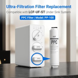 PP Carbon Composite Filter (PP-100) - Replacement Cartridge for LCF Under-Sink Ultra Filtration System (LCF-UF-ST), 1 Pack