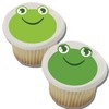 Cute Frogs Edible Cupcake Toppers Decoration