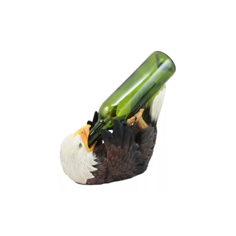 Ebros Gift American Pride Patriotic Drinking Bald Eagle Wine Bottle