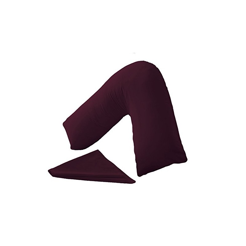 Homefurnishing Plum Hollowfibre V Pillow Back & Neck Support V