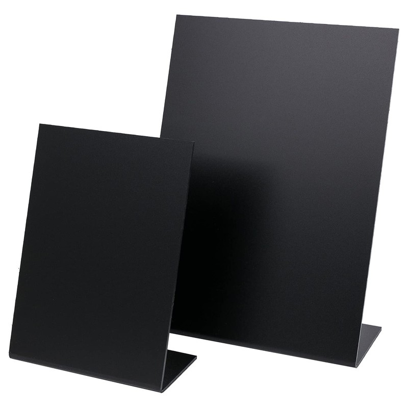 HMF 46432 Table Stand Chalkboard L Stand DIN A5 Black