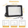 Onforu 150W LED Flood Light Outdoor, 15000LM Super Bright Security