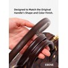 Replacement Leather Straps Fits Speedy Soft 25/30/35 Bags, Length 27.5
