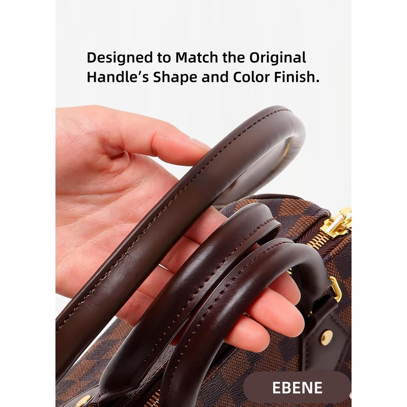 Replacement Leather Straps Fits Speedy Soft 25/30/35 Bags, Length 27.5