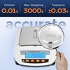 Bonvoisin Lab Scale Rechargeable Electronic Balance 3000gX0.01g Precision Analytical Balance