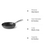 Calphalon Easy System Nonstick Omelette Pan, 10, Black