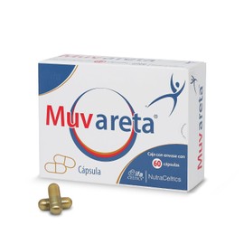 Muvareta Vitaminas y Minerales con Complejo B, Antioxidantes y Cromo, Caja con 60 Cápsulas