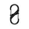 Nite Ize S-Biner SlideLock Locking Stainless Steel Carabiner (Black, #2)