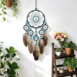 Dream Catchers,Dream Catcher Adult,Tree of Life Wall Decor with Turquoise