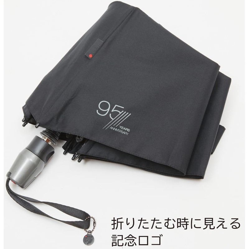 Knirps T.220 95 Years Black One-Touch Auto Open and Close