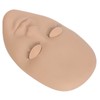 Eyelash Extension Face Mannequin 3 Pairs Removable Eyelids Single Layer