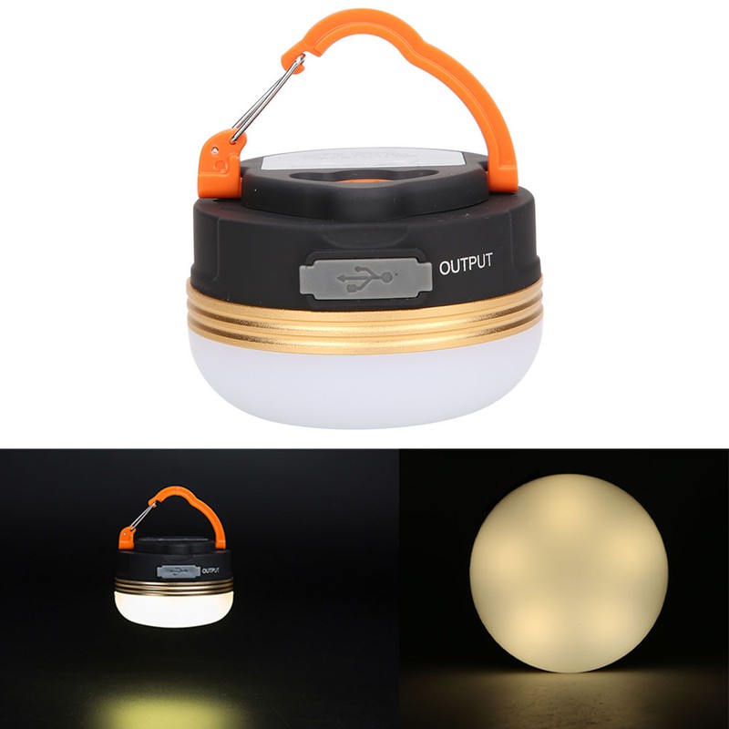 Outdoor USB Charging Portable Hanging Magnetic LED Light Tent Lantern