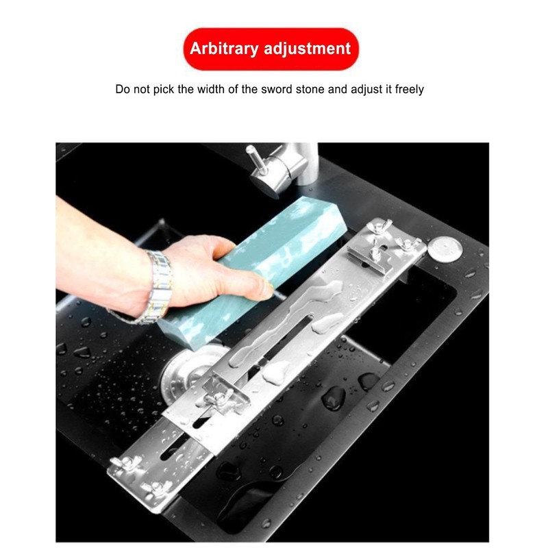 Sharpening Stone Holder Sink Bridge | Adjustable Grindstone Sink Bridge