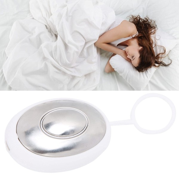 Sleep Aid Machine, Micro‑Current Holding Sleep Aid Instrument for Insomnia Anxiety, Fast Asleep(white)