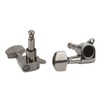 Small Square Fully Enclosed Locking Tuners 3L 3R Metal String
