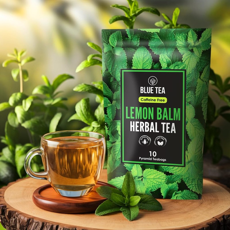 BLUE TEA - Lemon Balm Tea - 10 Count -