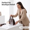 10 Pcs Purse Display Stand, Adjustable Acrylic Handbag Holder