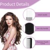 Lift Teasing Combs with Metal Prong 2 Pack Salon Teasing