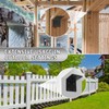 MOZCORN 4 Pack L Brackets for Wood Matte Black Strong