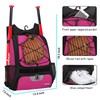 Goloni Baseball Bag,Backpack for Baseball, T-Ball & Softball Equipment &