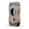 Colibri V-Cut Cigar Cutter - Diamond Pattern - Deep 7